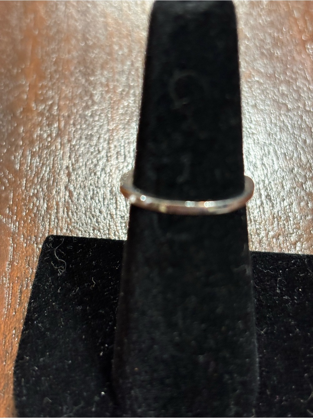 Sparkling Clear Emerald-Cut Halo Ring in Silver Tone. Size 6. - Picture 14 of 15